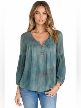 Gypsy 05 | Tops | Gypsy 5 Silk Tye Dye Top | Poshmark display picture 1